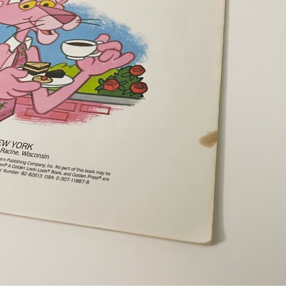 The Pink Panther and the Fancy Party Book A Golden Look Look Book - Picture 12 of 16
